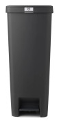 Brabantia 800023, 40 l, Hörn, Grå, Pedal, 280 mm, 352 mm