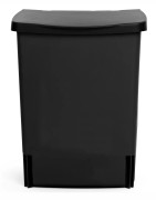 Built-in Bin, 10 litre, Rectangular - Black