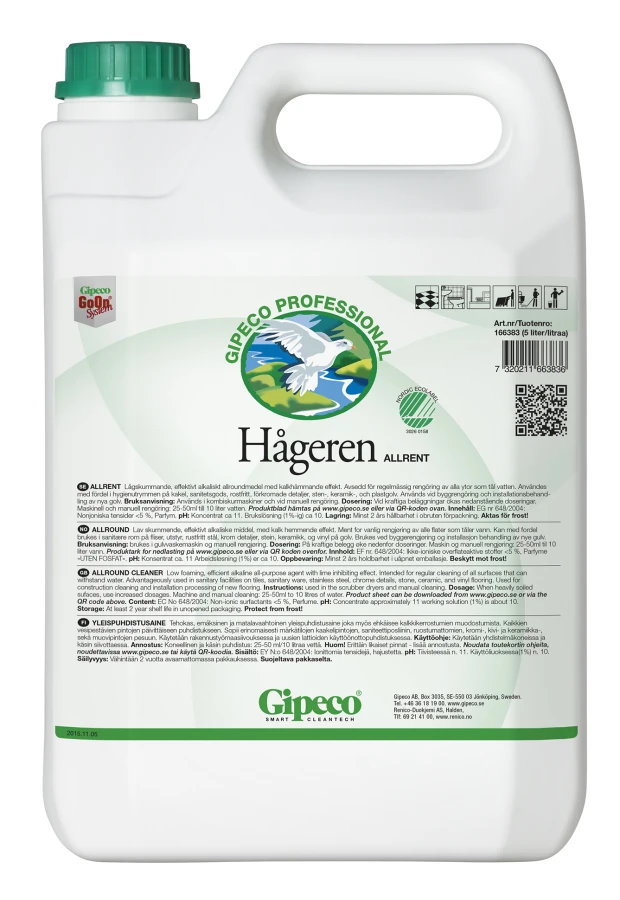  Allrengöring Hågeren 5L