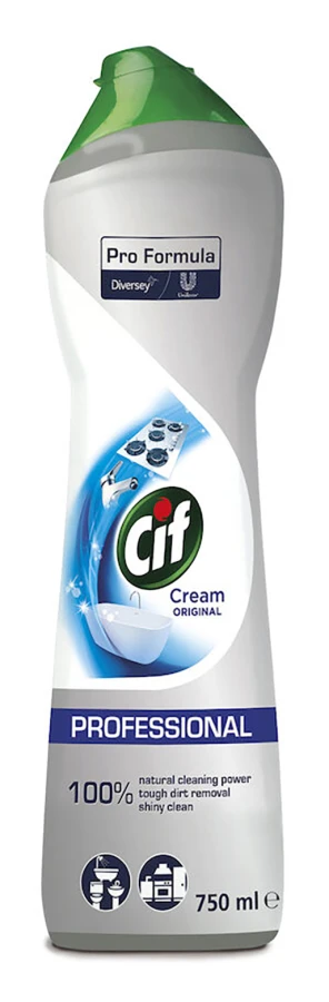 Skurecreme Cif Pro Formula Cream Original med parfume 750 ml