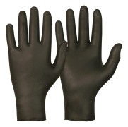 Magic Touc Handske Nitril svart L 100 st/fp