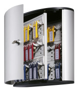 Nyckelskåp NYCKELBOX 36 - aluminium, med cylinderlås