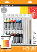 Daler-Rowney Akrylfärg Set 25 delar