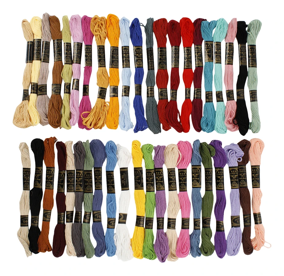  Broderigarn 42färger/fp