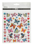 Creativ Company - Stickers Flowers and Butterflies 1 Sheet