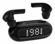 TWS MIBRO EARBUDS 3 SVART MIKROFON HÖRLURAR