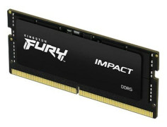 Kingston FURY Impact - DDR5 - modul - 16 GB - SO DIMM 262-pin - 4800 MHz / PC5-38400 - CL38 - 1.1 V - ej buffrad - on-die ECC - för Intel Next Unit o
