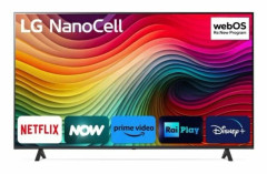 LG 55NANO81T6A - 55" Diagonal klass Nano81 Series LED-bakgrundsbelyst LCD-TV - Smart TV - webOS - 4K UHD (2160p) 3840 x 2160 - HDR - Nano Cell Displa