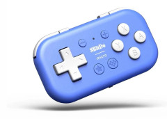 8BitDo Micro Bluetooth Gamepad, Blå, Switch / Android / Raspberry Pi