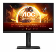 AOC 24G4X, 60,5 cm (23.8"), 1920 x 1080 pixlar, Full HD, LCD, 0,5 ms, Svart