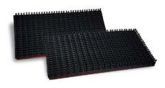 3M Dual Lock avtagbart fixeringssystem, svart, 25 x 50 mm, 4 delar