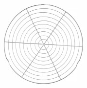 Rist, kylställ för tårt, rund, diameter. 320 mm