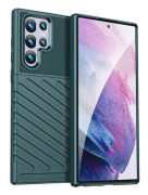 Thunder Twill Skal Galaxy S22 Ultra 5G - Grön Grön