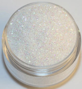 Nagelglitter - Finkornigt - Colorful rainbow - 8ml - Glitter Vit