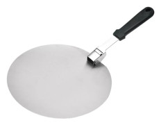 1 st. Kaköverföringsspade i rostfritt stål, bakverktyg med fällbart handtag