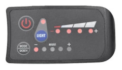 S810 E-cykelmätare LED-display 36v Ip65 för elektrisk cykel Elektrisk cykelmätare 5pin