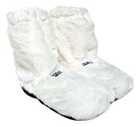 Hot Boots Deluxe, Värmetofflor - Vit Vit