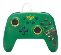 PowerA Wired Controller-spelkontroll, Hyrule Defender, Switch