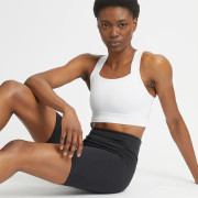 sport-bh dam polyamid/elastan vit storlek XS