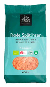 Urtekram Röda Splitlinser 400 g