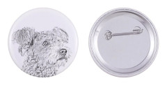 Pumi - en nål med din hund, lägg till ditt eget foto, Art-Dog varumärke