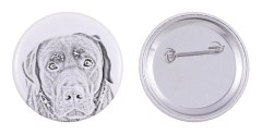 Labrador Retriever - nåla med din hund, lägg till ditt eget foto, Art-Dog varumärke