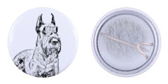 Schnauzer, Schnauzer I - nåla med din hund, lägg till ditt eget foto, Art-Dog varumärke