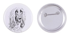 Afghansk hund - fäst med din hund, lägg till ditt eget foto, Art-Dog varumärke