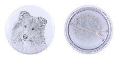 Korthårig Chihuahua - nåla med din hund, lägg till ditt eget foto, Art-Dog varumärke