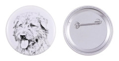Glen of Imaal Terrier - nåla med din hund, lägg till ditt eget foto, Art-Dog varumärke