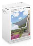 Rektangulär Segelformad Solmarkis Shazail InnovaGoods 2 x 3 m - Beige