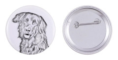 Hovawart - nåla med din hund, lägg till ditt eget foto, Art-Dog varumärke