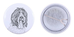 Schapendoes, holländsk herde - nåla med din hund, lägg till ditt eget foto, Art-Dog varumärke
