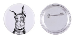 Doberman, Dobermann I - nåla med din hund, lägg till ditt eget foto, Art-Dog varumärke