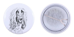 Afghansk hund - fäst med din hund, lägg till ditt eget foto, Art-Dog varumärke