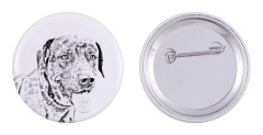 Catahoula Leopard Dog - nåla med din hund, lägg till ditt eget foto, Art-Dog varumärke