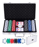 Pokerset Silver Basic 300