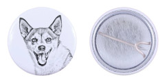 Norsk lunnefågelhund, Norsk Lundehund - nåla med din hund, lägg till ditt eget foto, Art-Dog varumärke