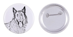 Afrikansk vinthund, Azawakh I - nåla med din hund, lägg till ditt eget foto, Art-Dog varumärke