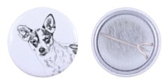 Rat Terrier - nåla med din hund, lägg till ditt eget foto, Art-Dog varumärke
