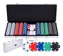 Pokerset Silver Basic 500