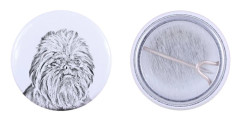 Appinscher, Affenpinscher - nåla med din hund, lägg till ditt eget foto, Art-Dog varumärke