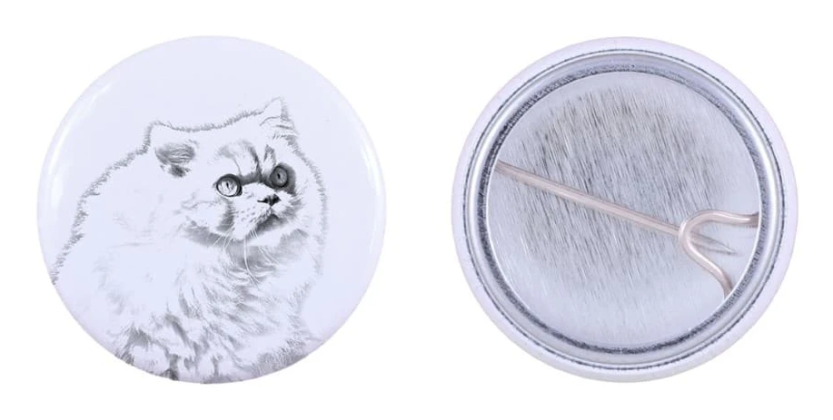 Himalayakatt - ryggsäcksdekoration, personlig pin, perfekt pryl för Art-Dog djurälskare