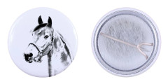 Morgan häst - skjorta dekoration, väsknål, perfekt present med möjlighet att lägga till din egen Art-Dog-grafik