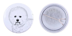 Bichon Frise, Teneriffa Dog - fäst med din hund, lägg till ditt eget foto, Art-Dog varumärke