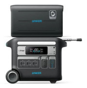 KIT Elstation Anker SOLIX F2000 med BP2600, Batteri 4096 Wh