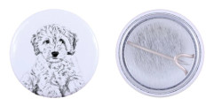 Cockapoo, Cockerpoo, Spoodle - nåla med din hund, lägg till ditt eget foto, Art-Dog varumärke