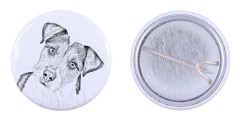 Parson Russell Terrier - nåla med din hund, lägg till ditt eget foto, Art-Dog varumärke