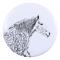 Percheron - skjortadekoration, påsnål, perfekt present med möjlighet att lägga till din egen Art-Dog varumärkesgrafik