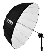 Paraply - Profoto - Deep White M - 105cm - Silver, Vit, Genomskinlig - Lätt och bärbar